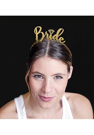 1 Adet Gold Bride To Be Taç Bekarlığa Veda Nedime Taçı