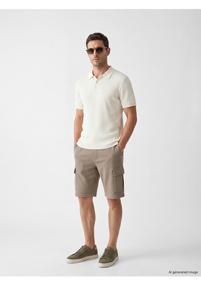 Lcwaıkıkı Classic Kahverengi Regular Fit Erkek Kargo Şort