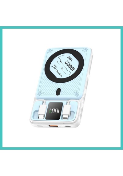 Ny Joy Konfulon M25w 10.000 Mah 20w Pd Magsafe Powerbank - Mavi Nyjoybz