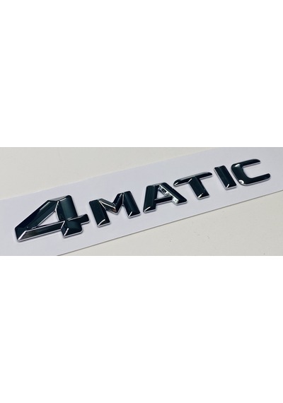 Mercedes Amg E C S Glc Gla Cla W204 W205 W212 2014 - 2022 4 Matıc Arka Bagaj Yazısı Krom