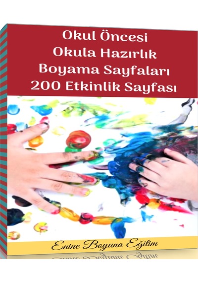 Spiralli Okul Öncesi Okula Hazırlık Boyama Sayfaları