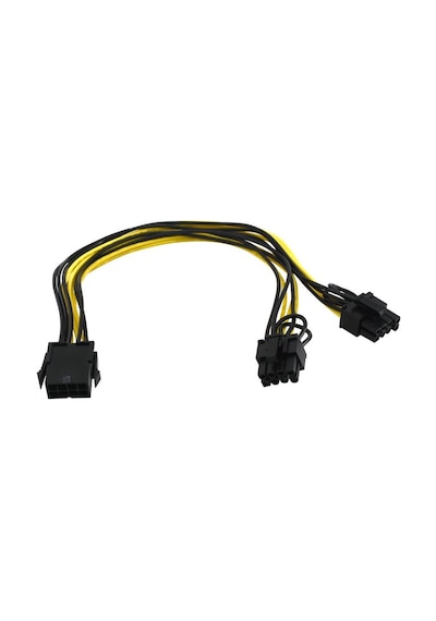 PCI-E 8 Pin Dişi To 2x 8 Pin 6+2PIN Express Power Güç Y Kablo