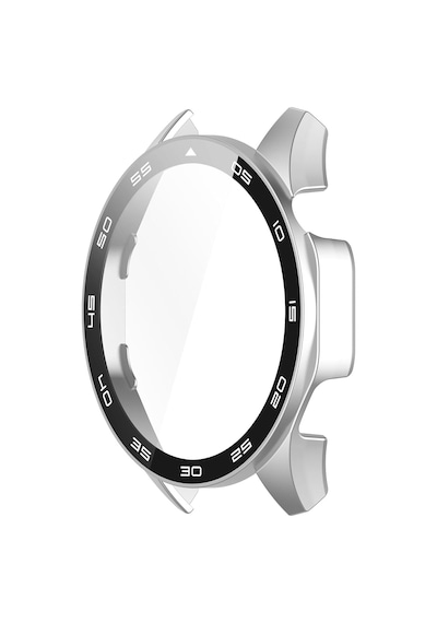 Novstrap Huawei Watch Gt4 46mm İle Uyumlu Ekran Koruyucu Temperli Cam Kasa Koruyucu Sayısal Kadranlı