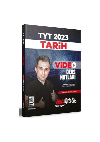 2023 TYT Tarih Video Ders Notları  -  Ümit Kurt  -  Hoca Webde Yayınları
