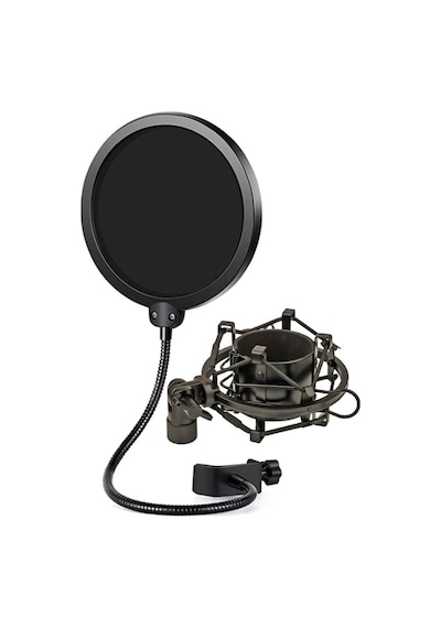 Lastvoice Ps-01shx Stüdyo Çift Katman Pop Filtre + Shock Mount