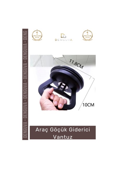 Premium Seri Çok Amaçlı Pratik Araba Otomobil Araç Kaporta Vakum Araç Göçük Giderici Vantuz Mini Boy