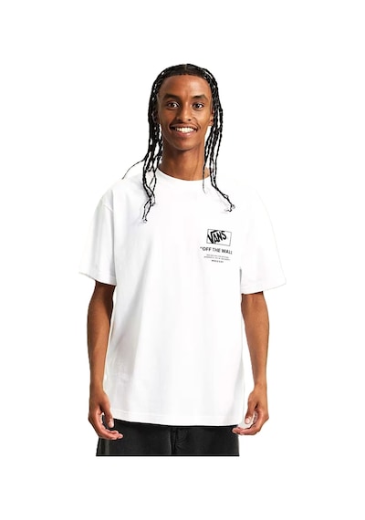 Vans Stacked Hi Ss Tee Erkek Beyaz T-shirt - Vn000pew