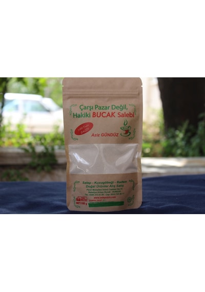 Doğal Bucak Salebi Aziz Gündüz Meşhur Bucak Salebi 100 G