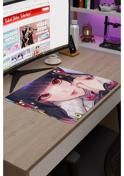 Yun Jin Genshin Impact Anime Oyuncu V5 - 48x40 Xl Gaming Mouse Pad Fare Altlığı