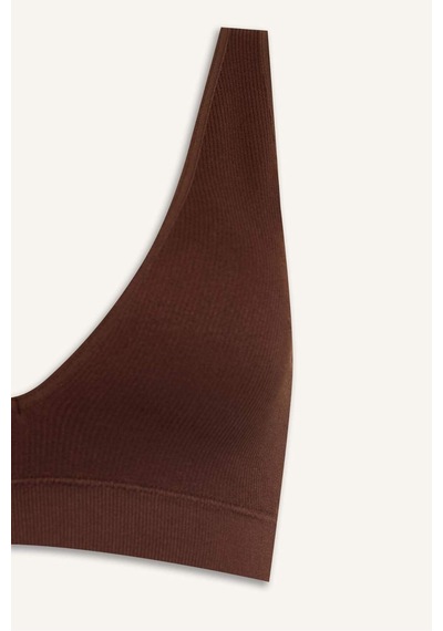 Defacto Çıkarılabilir Kap Pedsiz Balensiz Seamles Kahverengi Bra C1642ax26spbn341 Kahve-bn341 Defacto Çıkarılabilir Kap Pedsiz Balensiz Seamles Kahverengi Bra C1642ax26spbn341 Kahve-bn341
