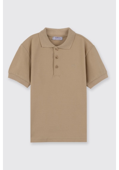 Erkek Çocuk Bej Polo Yaka Tişört 7755782