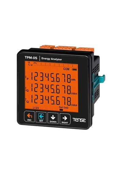 Tpm-05 Enerji Analizörü Şebeke Analizörleri Haberleşmeli