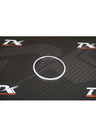 Porsche Direksiyon Logo Kristal Taş Çerçeve Krom Metal (528097644)