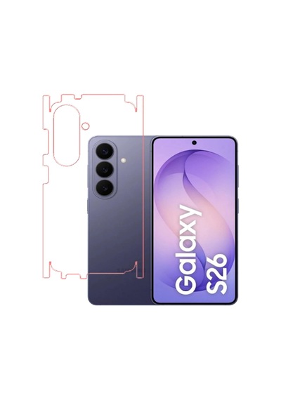 Samsung Galaxy S26 İle Uyumlu 360 Arka Kaplama 74177527