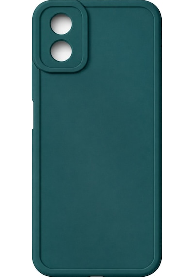 Oppo A38 4g Uyumlu Kamera Çıkıntılı Mat Silikon Telefon Kılıfı Yeşil