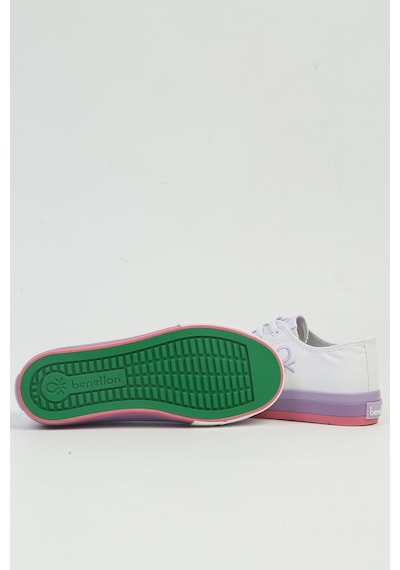 United Colors Of Benetton Benetton İthal Beyaz Lila Çocuk Spor Ayakkabı Bnı-10041 001
