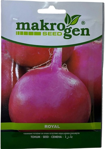 Makrogen Royal Kırmızı Turp Tohumu 25 Gr