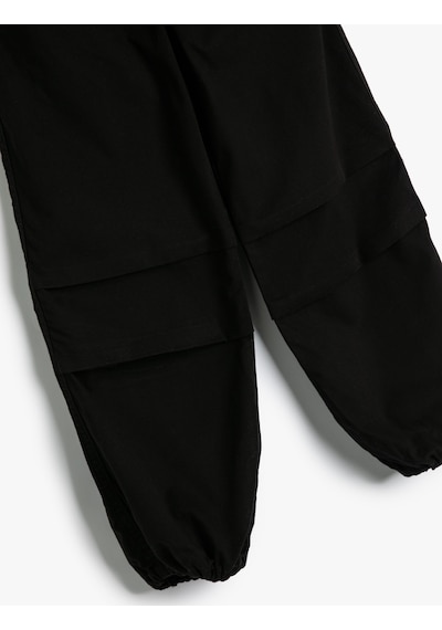 Koton Paraşüt Kot Pantolon Pamuklu Beli Lastikli Cepli - Parachute Jean Siyah 4skg40032ad 4SKG40032AD999 Siyah Koton Paraşüt Kot Pantolon Pamuklu Beli Lastikli Cepli - Parachute Jean Siyah 4skg40032ad 4SKG40032AD999 Siyah