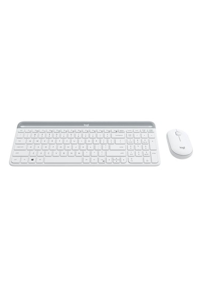 Logıtech Mk470 Q Tr Ince Kablosuz Klavye Mouse Set Beyaz 920-009436
