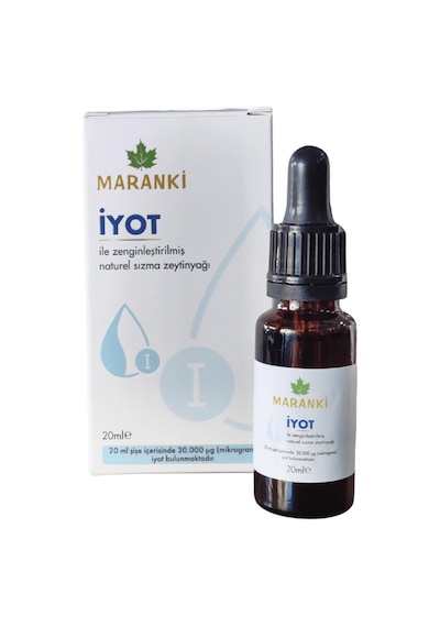 Maranki Sızma Zeytinyağı Konsantreli İyot 20 ML