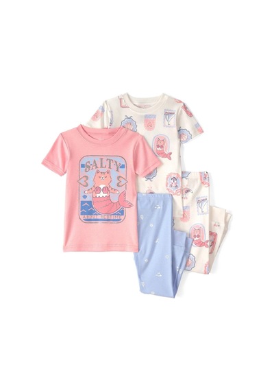 Carter's Kız Bebek Pijama Set 1u595810 Çok Renkli