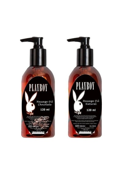 Playboy Massage Oil Chocolate And Natural Fragrances120 Ml Çikolata Kokulu Ve Kokusuz Vücut Masaj Yağı
