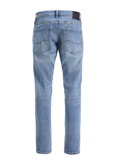 Jack & Jones Jack Jones Extra Konfor Dar Paça Erkek Kot Pantolon 12289824 Mavi