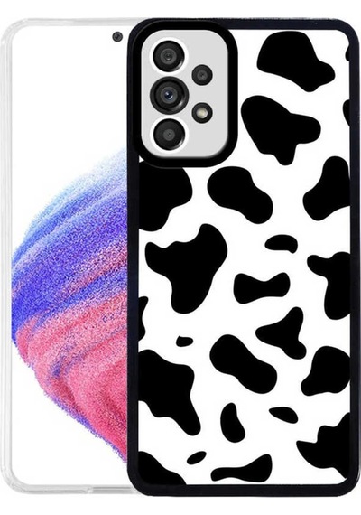 Galaxy A33 5g Kılıf Zore M-fit Desenli Kapak Cow No1