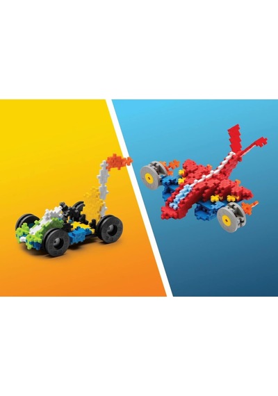 Plus Plus 9607016 Yaratıcı Yapı Taşları, Learn To Build Araç Seti, Yapı Oyuncağı, Plusplus Go, 800 Parça, Basic