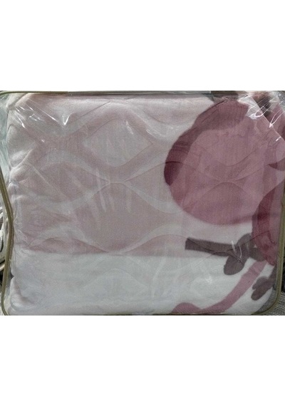 Kalın Peluş Çift Kişilik Battaniye 4kg Pembe