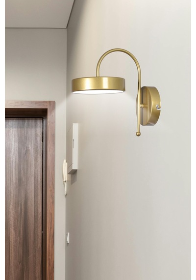 Jodi Modern Tasarım Eskitme Renk Beyaz Işıklı - Ledli Banyo - Mutfak - Salon Ledli Duvar Aplik Eskitme Eskitme