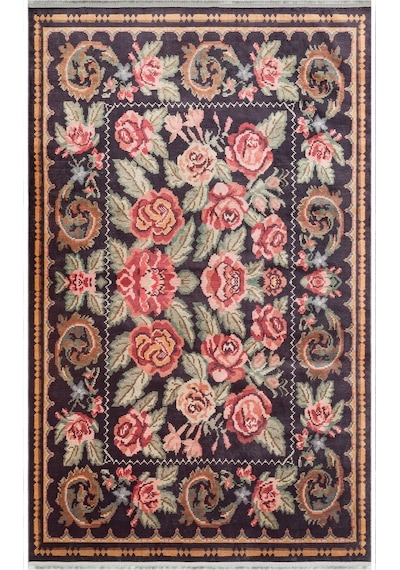 Eko Halı Antıque Atk 02 Black Kolay Kullanımlı Kaymaz Tabanlı Karabağ Ve Antik Desenlere Sahip Yıkanabilir Makine Halısı Eko Halı Antıque Atk 02 Black Kolay Kullanımlı Kaymaz Tabanlı Karabağ Ve Antik Desenlere Sahip Yıkanabilir Makine Halısı