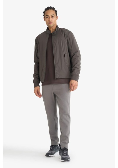 Defacto Slim Fit Dar Kesim Fermuarlı Standart Paça Jogger Eşofman Altı S3309az25augr311 Gri-gr311