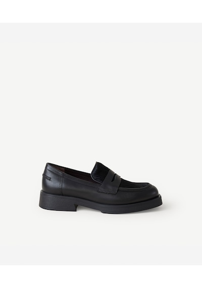 Yargıcı Tay Tüylü Deri Loafer 26kkay4051x 001 Siyah