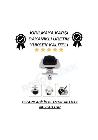 Xiaomi Mi Vacuum Cleaner Sdjqr02Rr Uyumlu Yedek Tekerlek