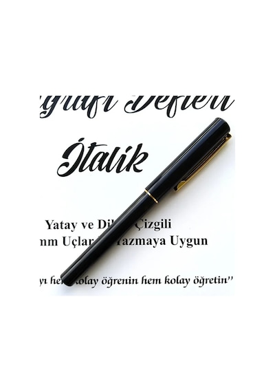 Kaligrafi Dolma Kalem, Italik Yazı, Kaligrafi Yazı 1.8mm N Kesik Çok Renkli