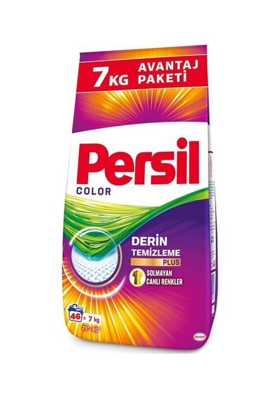 Persil Matik Toz Çamaşır Deterjanı 7kg Color/renkli 46 Yıkama