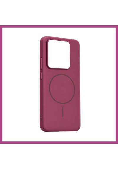 Gees Global Mi 14t Pro Mika Pc Magsafe Kapak - Bordo Gbzs
