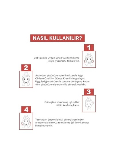 Spf50 Yağlı Ciltler Için Sıvı Yüz Güneş Kremi 50ml-yenı Nesil Güneş Filtreleri Hibrit Formül Pa