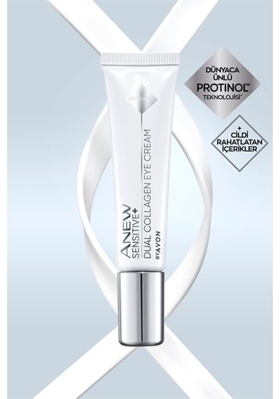 Avon Anew Sensitive Hassas Ciltlere Özel İkili Kolajen Göz Kremi 15 ML