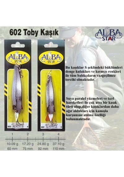 Albastar 602 Toby Dkp Olta Kaşığı