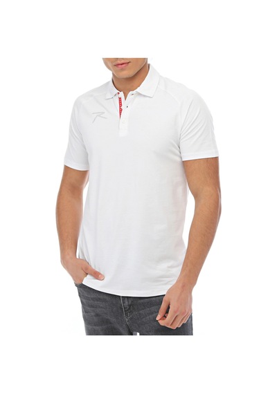 Kappa Raru Erkek Polo Pike T-Shirt Spero Beyaz