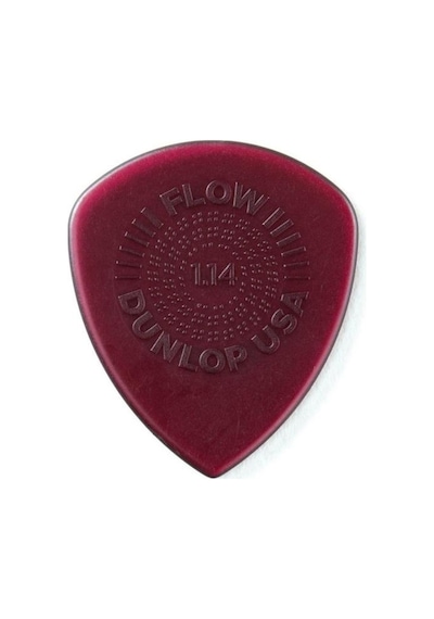 Jim Dunlop 549p1.14 Gitar Penası Flow Standard Grip 6'lı Paket Pena 1.14 Mm