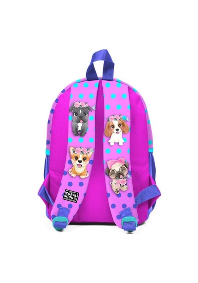 Coral High Küçük Boy Anaokulu Sırt Çantası Köpek Desenli 23550