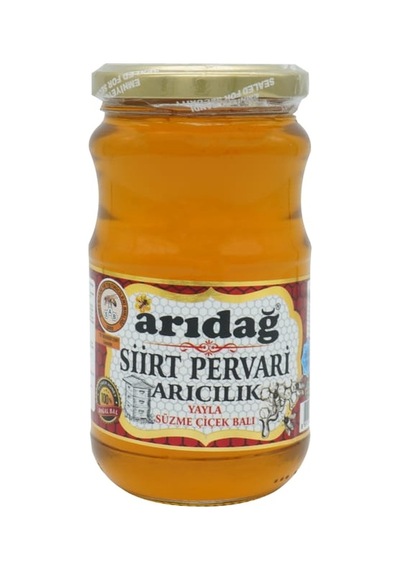 Arıdağ Pervari Süzme Çiçek Balı 500 G