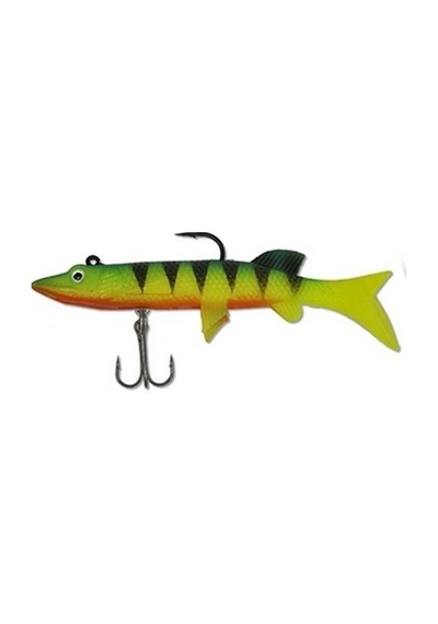 6576 Realistic Pike Firetiger Turna Model Kendinden Zokalı 10cm.