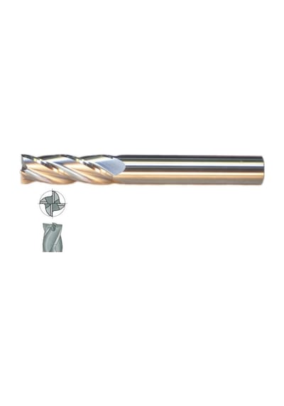 Fett 14x56 Mastercut Uzun Sert Metal 4 Ağızlı Karbür Parmak Frezesi