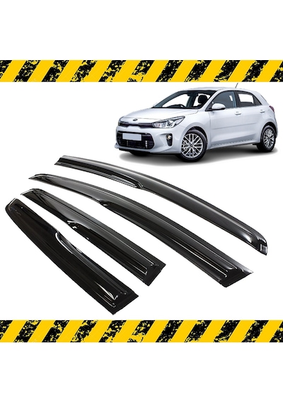 Kia Rio Hb Mügen Cam Rüzgarlığı 2016 Sonrası Son Kasa 4 Lü N11.3502