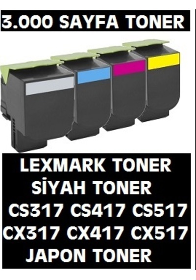 Lexmark Toner 71B50K0 Cs317Dn/Cs417/Cs517/Cx317Dn/Cx417/Cx517