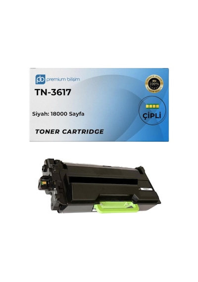 Brother Tn-3617 Uyumlu Çipli - Hl-l6410dn L5210dn L5210dw L6210dw Dcp-l5510dn L5510dw Mfc-l5710dw